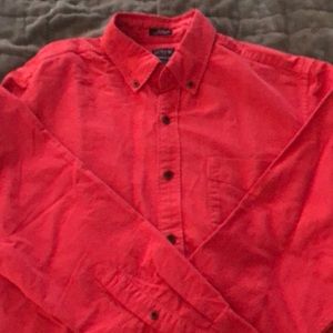 Men’s new J.Crew long-sleeved button-down shirt, slim fit, untucked